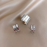 Christmas Gift 2023 New Gothic Style Three Piece Opening Rings For Woman Fashion Korean Jewelry European and American Wedding Party Sexy Ring