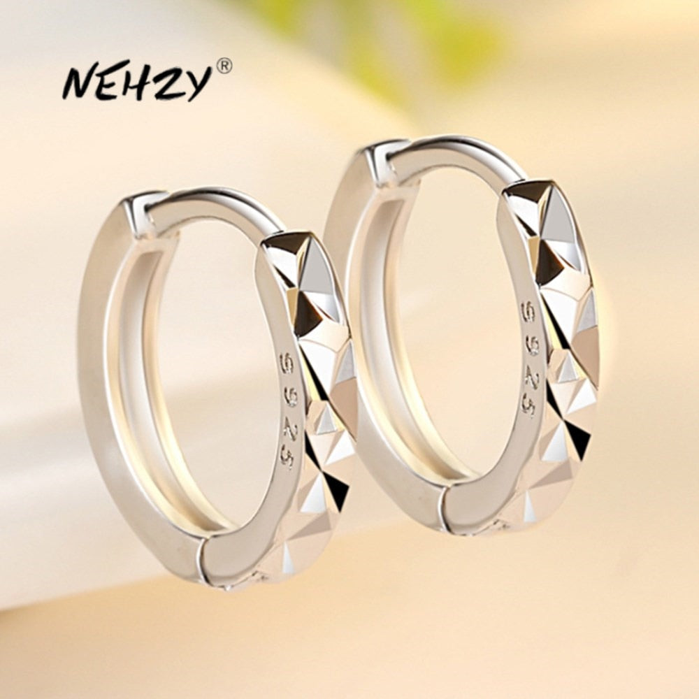 Christmas Gift alloy new women's fashion jewelry high quality starry carved simple retro earrings