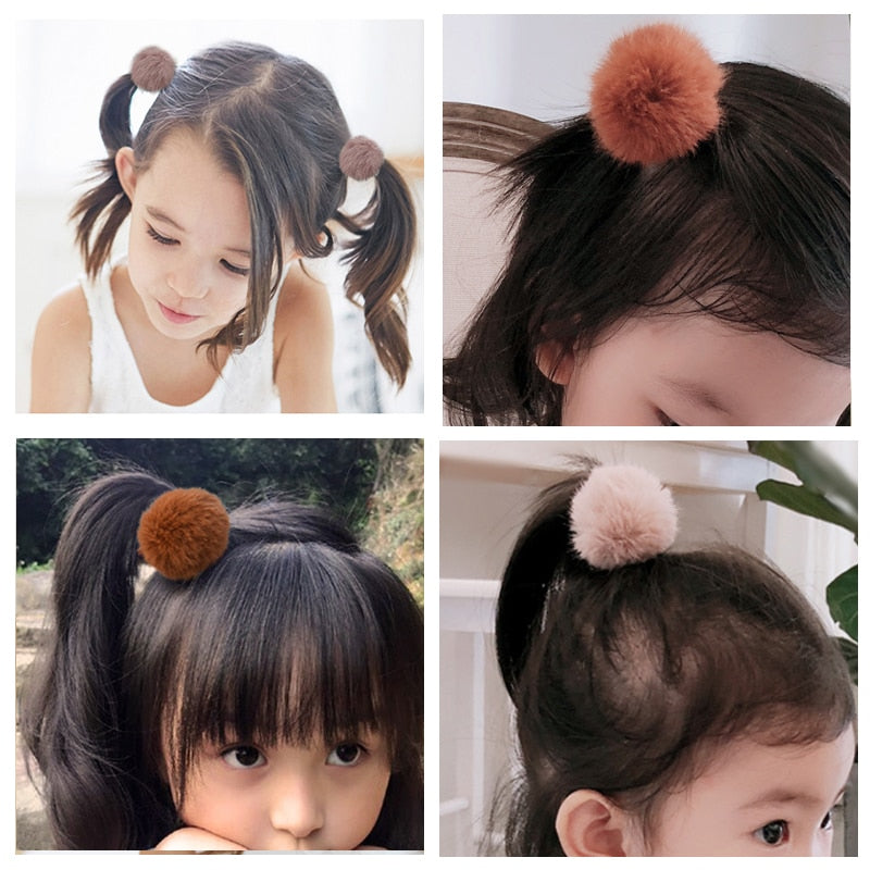 Back to school 2024 AVEURI Cute Imitation Water Ball Hair Ring Female Rubber Band Elastic Hair Bands Korean Headwear Children Hair Accessories Ornaments