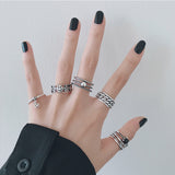 Women Fashion 925 Sterling Silver Opening Adjustable Small Tail Ring Fine Jewelry Girl's Gift