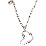 Aveuri Alloy Clavicle Chain Necklace for Women Trend Vintage Elegant Simple Hollow Love Heart Party Jewelry Gifts