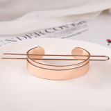 Aveuri Back to school New Alloy Round Top Hairpin Bun Cage Minimalist Bun Holder Cage Hair Stick Girl Hair Accessories Hair Jewelry