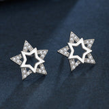 Christmas Gift Star Charm Piercing Stud Earring For Women Girls Jewelry Pendientes Accessories eh951
