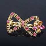 Aveuri 2022 New Style Hair Accessories Rhinestone Half Tie Hairpin Star Butterfly Hairpin Fashion Simple Spring Clamp