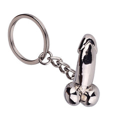 Aveuri Male Genitalia Key Chain Lovers Metal Sexy Penis Keyring Individual Keychains For Couples Woman Gifts Man Car Key Ring