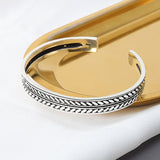 Christmas Gift alloy Vintage Leaf Charm Bracelet &Bangle For Women Fashion Elegant Jewelry sl007
