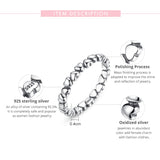 Christmas Gift  Ring Love Heart Star Party Ring For Women Wedding Rings Original Fine Jewelry 5 Styles Hot Sale 2023