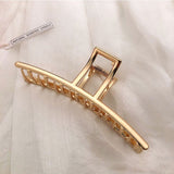 Aveuri Back to school Women Girls Geometric Metal Hair Claw Clip Clamps Hair Crab Diverse Shape Hair Clip Hairpin Large Size Hair Accessories Gifts