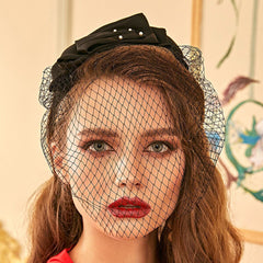 Handmade Charming Rhinestone Bridal Birdcage Veils Women Headpiece Accessories Fascinator Wedding Face Veil