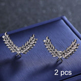 Aveuri Brooch For Men And Women Crown Badges Vintage Pin Hollowed Out Crown Trident Triangle Brooch For Men Jewelry Accessories