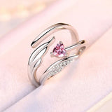 Christmas Gift alloy new jewelry fashion woman opening ring anniversary wedding anniversary wedding engagement couple ring