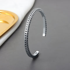 Christmas Gift alloy Vintage Cuff Charm Bracelet &Bangle For Women Men Fashion Elegant Jewelry sl142