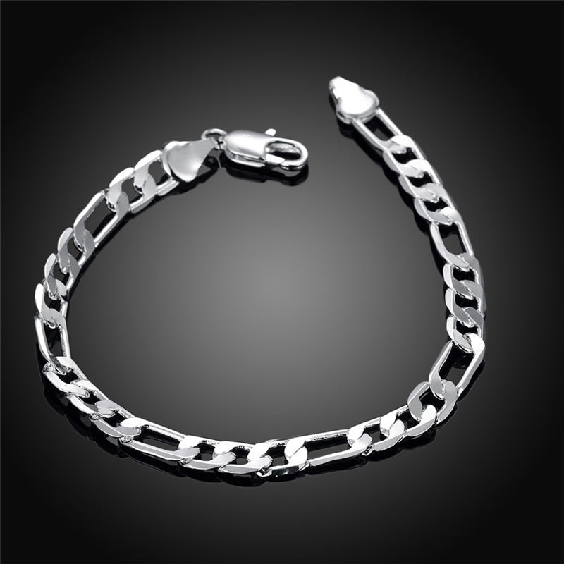 Aveuri Alloy 4mm/6mm Classic Man Women Bracelet For  Wedding Engagement Party Fashion  Jewelry