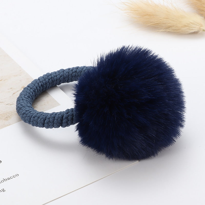 Back to school 2024 AVEURI Cute Imitation Water Ball Hair Ring Female Rubber Band Elastic Hair Bands Korean Headwear Children Hair Accessories Ornaments