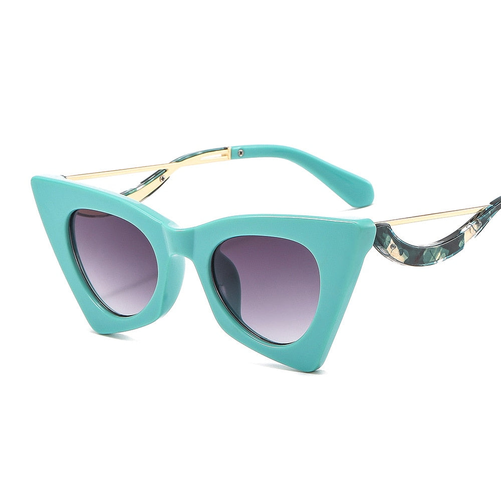 Aveuri Rimless Women Sunglasses 2022 Cat Eye Sun Glasses Female Luxury Brand Designer Vintage Sunglasses  Gafas De Sol