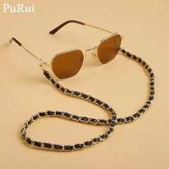 Aveuri Punk Reading Glasses Chains for Women Eyeglass Lanyard Metal Sunglasses Cords Hold Straps Eyewear Retainer Fashion Jewelry