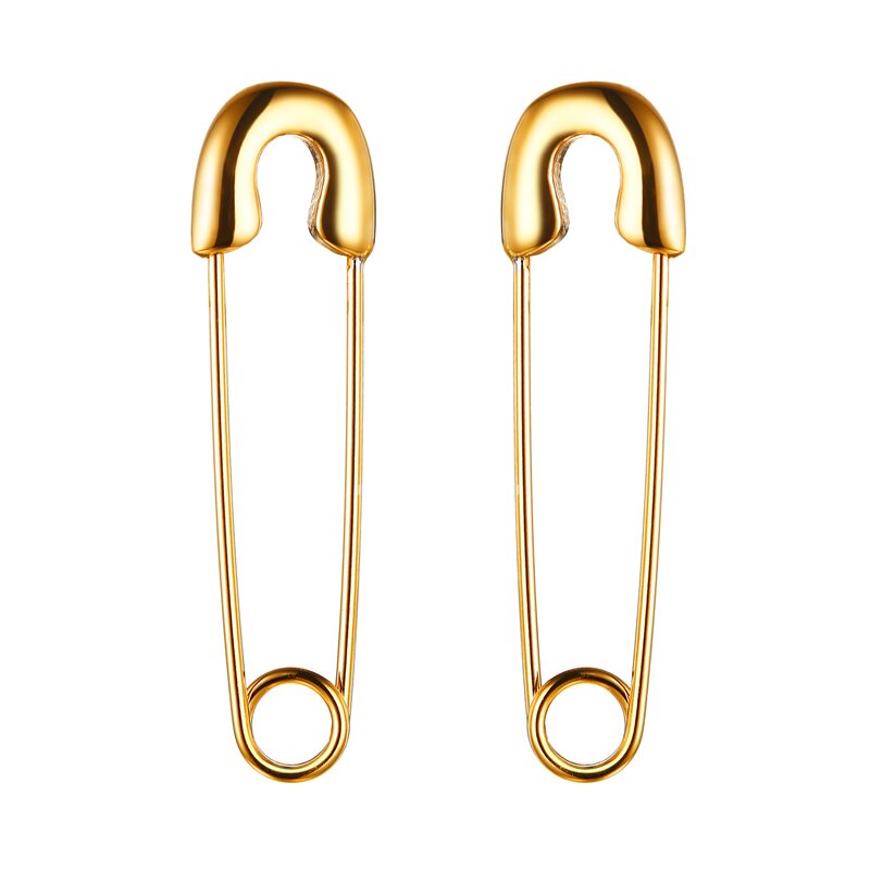 Stylish Geometric Hoop Earrings for Womens Girls Stainless Steel Minimalist Elegant Earings