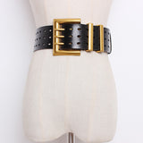 Aveuri Corset Belt Plus Size Designer Belts For Women High Quality Genuine Leather All Match Waist Cummerbunds Wide Cinturon Mujer