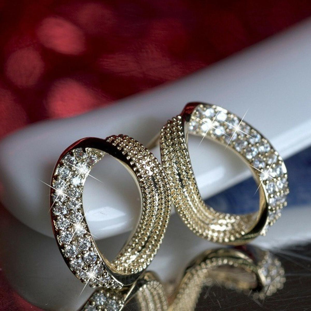 S925 Sterling Silver color Mini 2 Carats Diamond Jewelry Kolczyki Orecchini Fine Bizuteria Silver 925 Jewelry Earrings Women