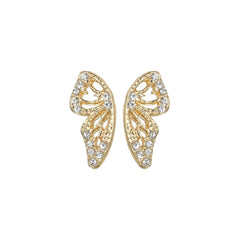 Aveuri Fashion Butterfly Stud Earrings for Women Trend Bohemian Small Piercing Girls Female Metal Earring Sweet Romantic Jewerly AM6000