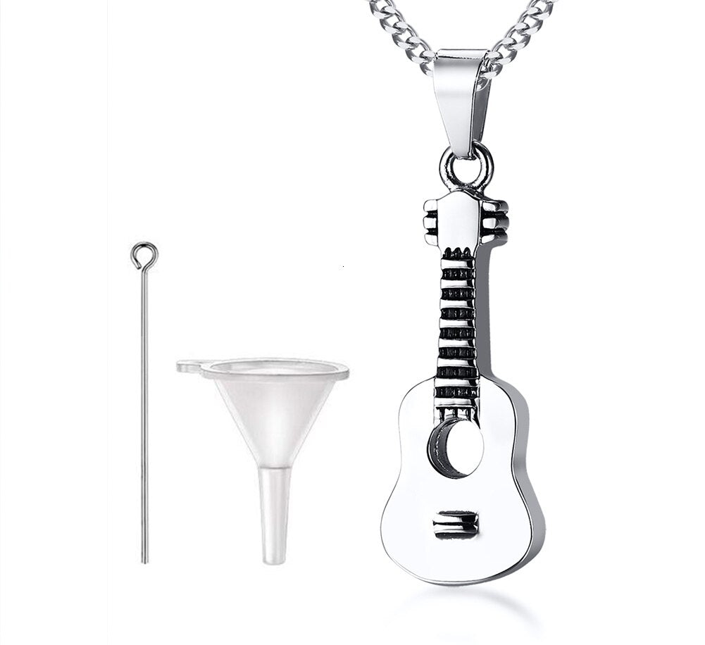 Openable Glass Vial Necklace Women Pendant Memorial Ash Bottle Cremation Pet Urn Jewelry