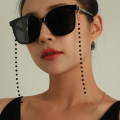 Aveuri  Minimalism Acrylic Seed Beaded Mask Glasses Chain For Women Sunglasses Holder Necklace Eyewear Retainer Accessories New