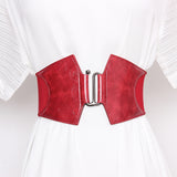 Aveuri Plus Size Elastic Corset Belt Female Waist Wide Belts For Women Designer High Quality Stretch Cummerbunds Dress Waistband