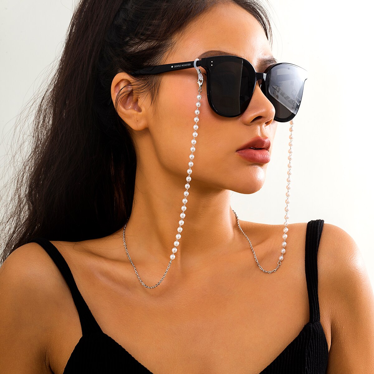 Aveuri  Minimalism Acrylic Seed Beaded Mask Glasses Chain For Women Sunglasses Holder Necklace Eyewear Retainer Accessories New