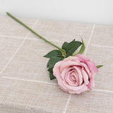 Aveuri 5pcs Beautiful Silk Artificial Rose Flowers Wedding Home Table Decor Long Bouquet Arrange Fake Plants Valentine's Day Presents