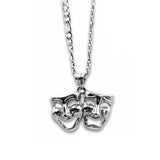 Aveuri 2023 Punk Hip Hop Metal Butterfly Skull Flower Pendant Necklaces For Men Women Trendy Rock Cross Sword Heart Flame Necklace Jewelry
