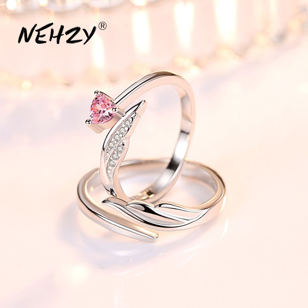 Christmas Gift alloy new jewelry fashion woman opening ring anniversary wedding anniversary wedding engagement couple ring