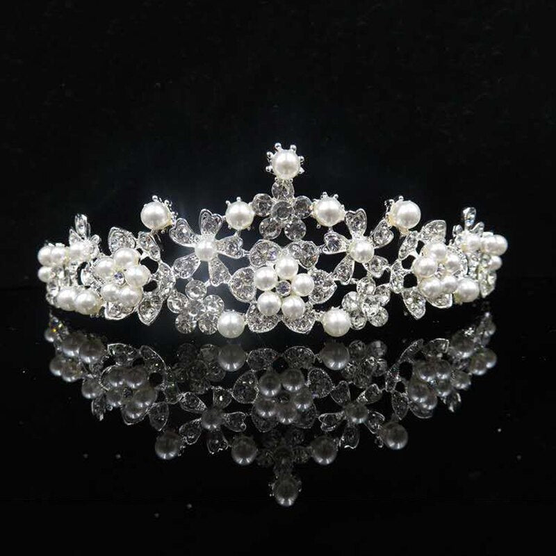 New Bridal Princess Crown Headband Crystal Tiaras and Crowns HairBand Rhinestone Wedding Jewelry Hair Accessories