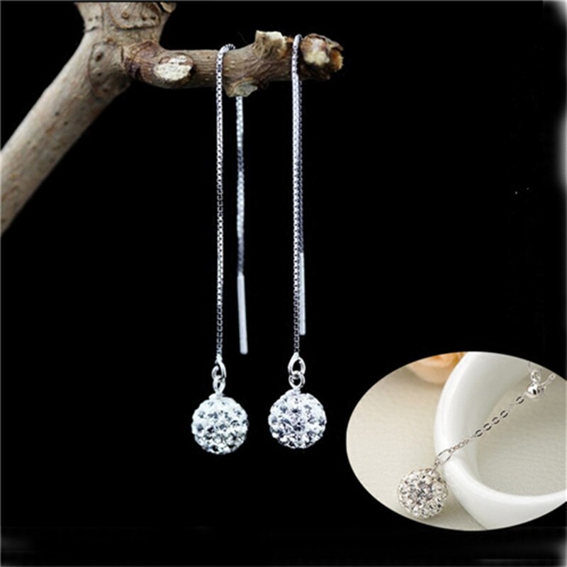 Christmas Gift alloy New Jewelry Shambhala luxury zirconia female popular original brand of high-end vintage stud earrings