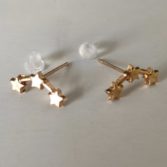 Tiny Flower Ear Climber Small Stud Earring Birthday Gift Women Statement Metal Fashion Jewelry AM3014