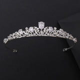 Wedding Vintage Crown Rhinestone Headband Gold Tiaras Hair Accessories Party Hair Jewelry Crystal Headpiece Headwear Gift