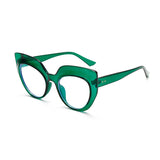 Aveuri Cat Eye Optical Glasses Women Men Vintage Clear Glasses Eyeglasses Frame Transparent Lens Spectacle Frame Prescription Unisex
