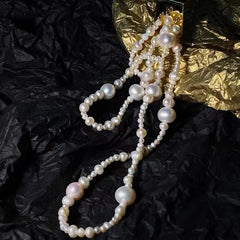 Elegent Simulated Pearl Brooch Vintage Tassel Suit Lapel Shirt Brooches Pin Female Clothing Luxury Collar Accessories Jewelry