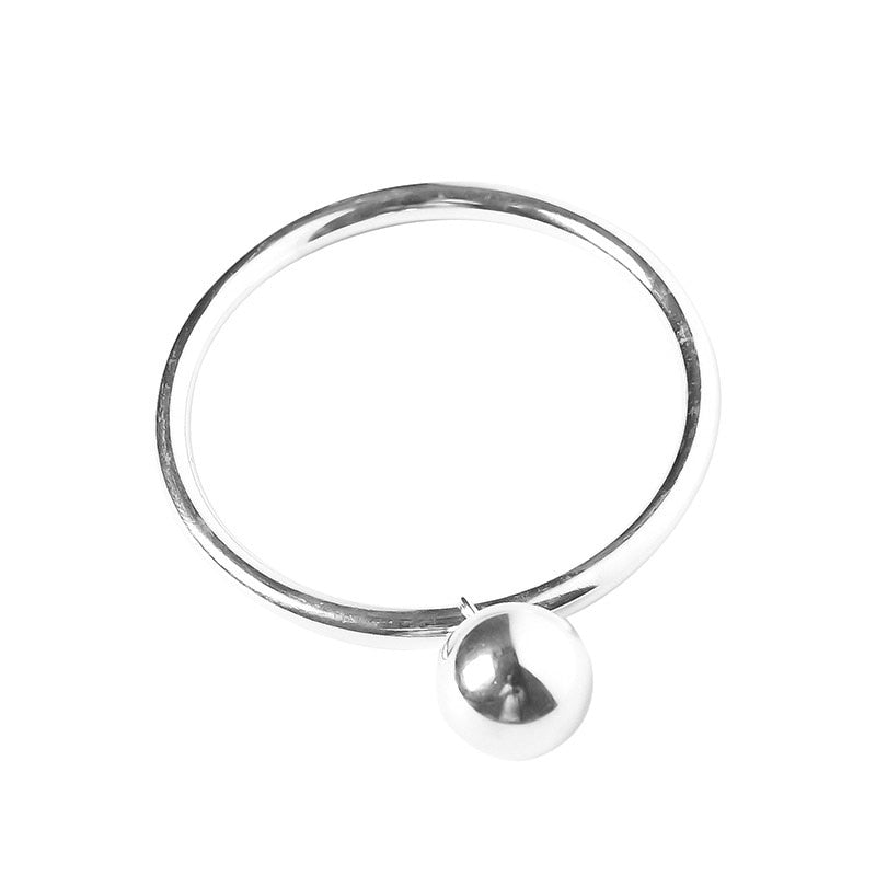 Aveuri Minimalist alloy Glossy Bracelet for Women New Trendy Creative Ball Pendant Party Jewelry Gifts Wholesale