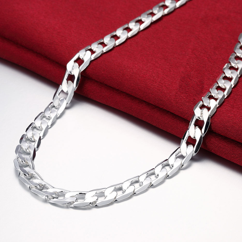 Christmas Gift Special Offer Necklace for men's 20/24 Inches Classic 8MM Chain Luxury Jewelry Wedding Christmas gifts