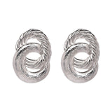AVEURI  Vintage Statement Big Geometric Earrings Fashion Gold Drop Earrings For Women Metal Hanging Earring Jewelry