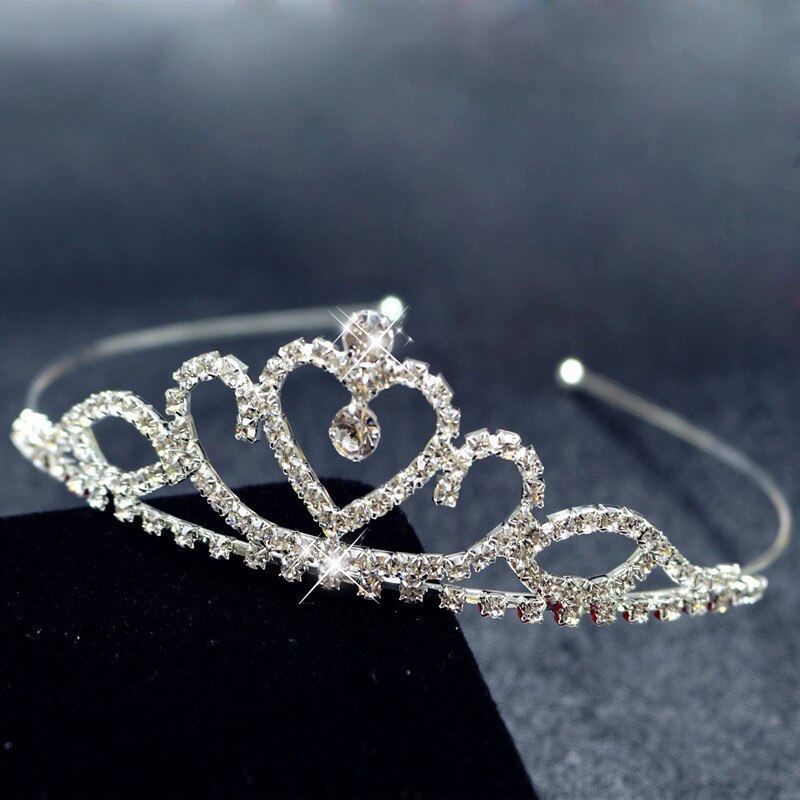 Graduation Gift New 7 style Princess Crown Headband Tiara Crystal Wedding Hair Jewelry Bride HairBand Headpiece Decoration