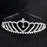 Graduation Gift New 7 style Princess Crown Headband Tiara Crystal Wedding Hair Jewelry Bride HairBand Headpiece Decoration