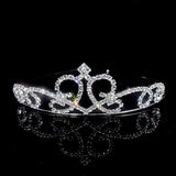 Graduation Gift New 7 style Princess Crown Headband Tiara Crystal Wedding Hair Jewelry Bride HairBand Headpiece Decoration
