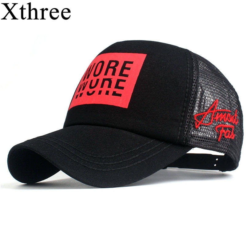 Christmas Gift New Men's Baseball Cap Print Summer Mesh Cap Hats For Men Women Snapback Gorras Hombre Hats Casual Hip Hop Caps Dad Hat