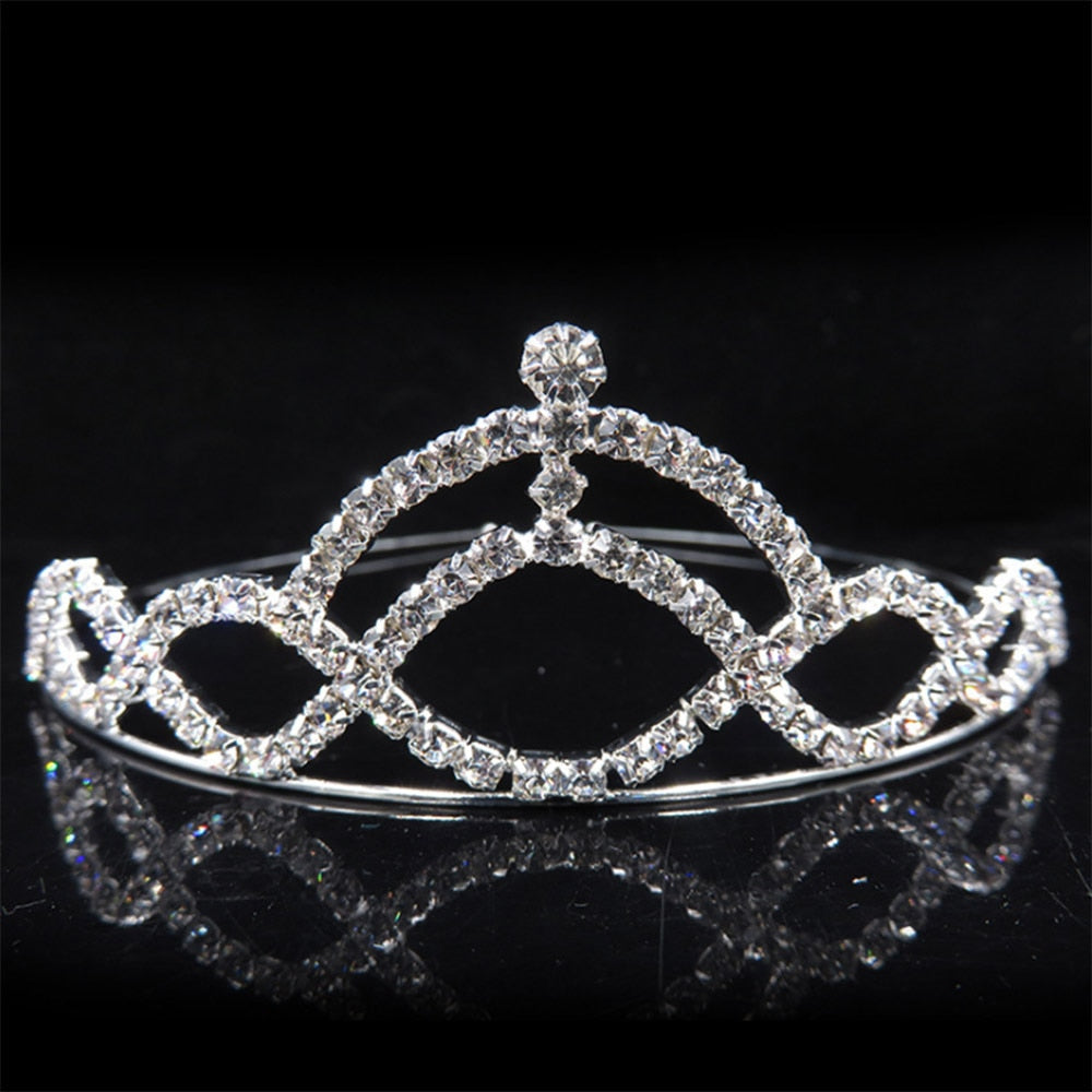 Graduation Gift New 7 style Princess Crown Headband Tiara Crystal Wedding Hair Jewelry Bride HairBand Headpiece Decoration