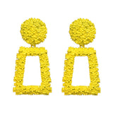 AVEURI  New Brand Punk Big Earrings Dangle Earrings Vintage Gold Metal Drop Earrings Gift For Women Bijoux