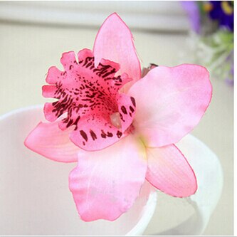 Aveuri New Fashion 6 Colors Choosed Bohemia Style Orchid Peony Flowers Hair Clips Hairpins for Women Hair Accessories for Beach