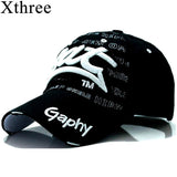 Christmas Gift Xthree Wholesale Snapback Hats Baseball Cap Hats Hip Hop Fitted Cheap Hats for Men Women Gorras Curved Brim Hats Damage Cap