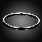 Aveuri Alloy Bracelet Fashion Personality Simple Smooth Bangles For Women Wedding Engagement Jewelry