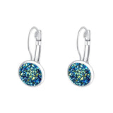 Aveuri Earrings For Women Handmade Multicolored Resin Clusters Romantic Imitation Stone Earrngs Jewelry KAE011